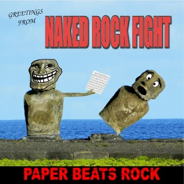 Paper Beats Rock by Naked Rock Fight - album cover