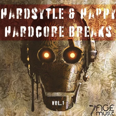 Happy Hardcore Breaks & Hardstyle Thunder, Vol. 1 by Various Artists - album cover