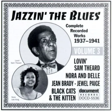 Jazzin' The Blues Volume 3 (1937-1941) by Various Artists - album cover
