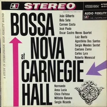 Bossa Nova at Carnegie Hall by Various Artists - album cover