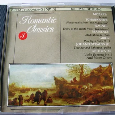 Romantic Classics by Various Artists - album cover