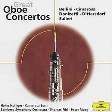 Great Oboe Concertos by Various Artists - album cover