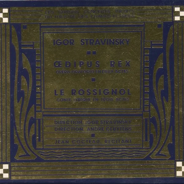 Œdipus Rex / Le Rossignol