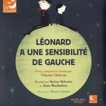 Léonard a une sensibilité de gauche by Vincent Delerm - album cover