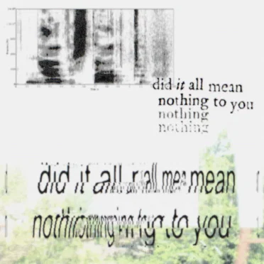 Did It All Mean Nothing to You