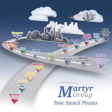 Tone Stencil Pirates by Martyr Group - album cover