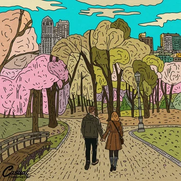 Central Park by Ared Ager - album cover