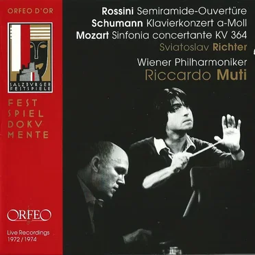 Rossini: Semiramide-Ouvertüre / Schumann: Klavierkonzert a-Moll / Mozart: Sinfonia concertante KV 364