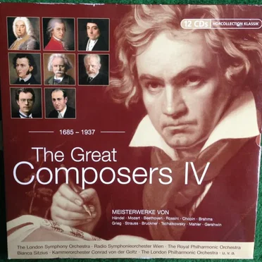The Great Composers IV by Various Artists - album cover