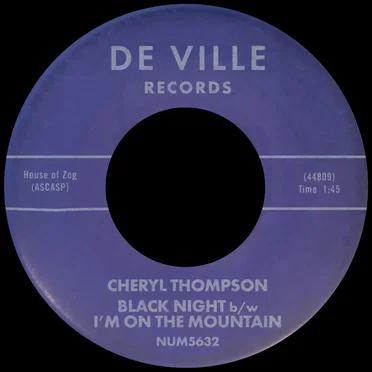 I'm on the Mountain / Black Night by Cheryl Thompson - album cover
