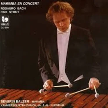 Marimba en Concert by Rosauro - album cover
