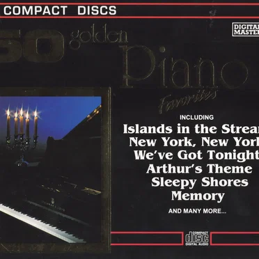 50 Golden Piano Favorites by Various Artists - album cover