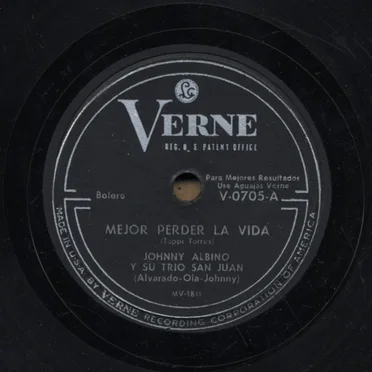 Mejor perder la vida / Cariño para ti by Johnny Albino y su Trío San Juan - album cover