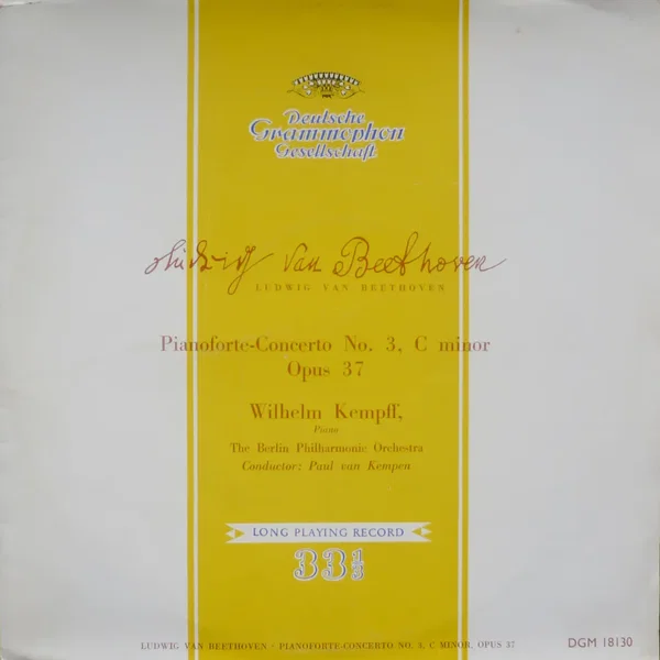 Pianoforte-Concerto no. 3 in C minor, op. 37