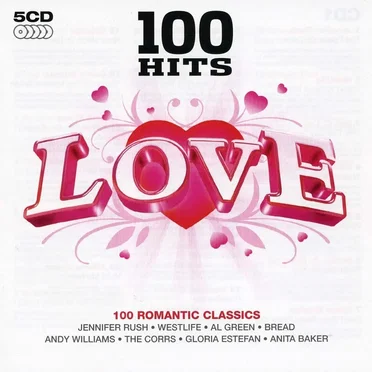 100 Hits: Love by Various Artists - album cover