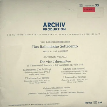 Die vier Jahreszeiten