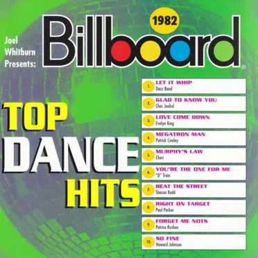 Billboard Top Dance Hits: 1982 by Various Artists - album cover