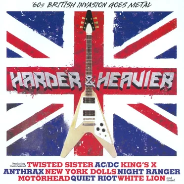 Harder & Heavier: 60's British Invasion Goes Metal by Various Artists - album cover
