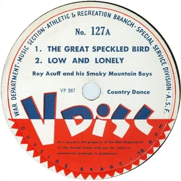 The Great Speckled Bird / The Honey Song