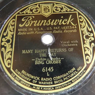 Many Happy Returns of the Day / At Your Command