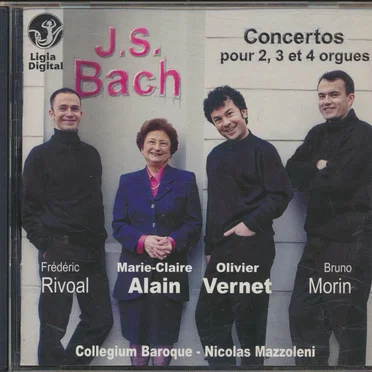 Concertos Pour 2, 3 Et 4 Orgues
