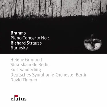 Brahms: Piano Concerto no. 1 / Richard Strauss: Burleske
