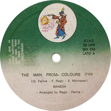 The Man From Colours by Wanexa - album cover