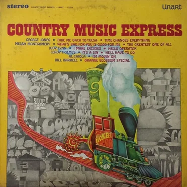 Country Music Express by Various Artists - album cover