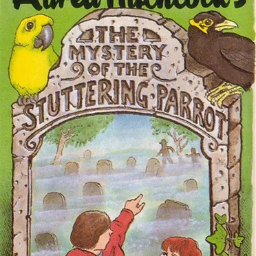 The Three Investigators: The Mystery of the Stuttering Parrot by Alfred Hitchcock - album cover