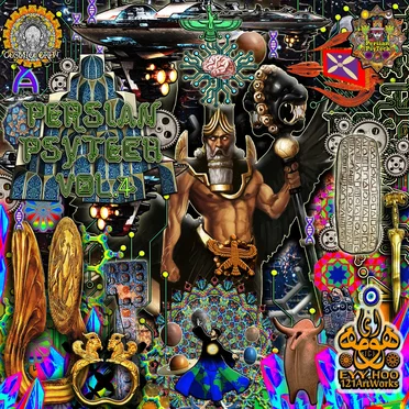 Persian PsyTech Vol 4 by Various Artists - album cover