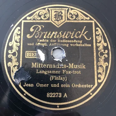 Mitternachts-Musik / Mohikaner by Jean Omer und sein Orchester - album cover
