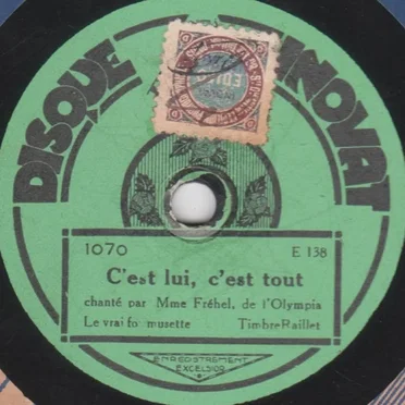 C’est lui, c’est tout / Il n’est pas du milieu