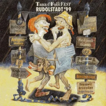 Tanz- & FolkFest Rudolstadt '99 by Various Artists - album cover