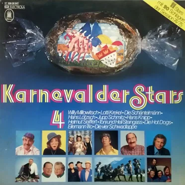 Karneval der Stars 4: 11 Stars mit 20 Schlagern der Session 74/75 by Various Artists - album cover