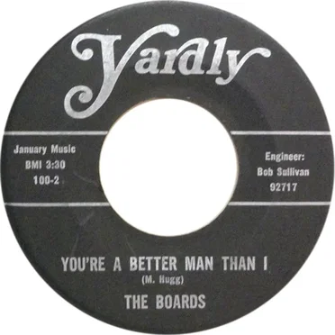 Please Tell Me Why / You're A Better Man Than I by The Boards - album cover