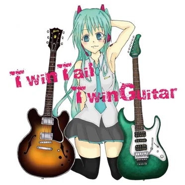 TwinTail・TwinGuitar by よしくん海賊団 - album cover
