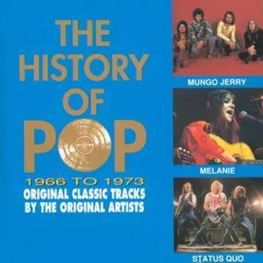 The History of Pop - 1966 to 1973 by Various Artists - album cover