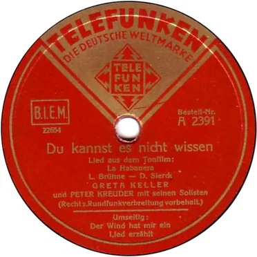 Du kannst es nicht wissen / Der Wind hat mir ein Lied erzählt