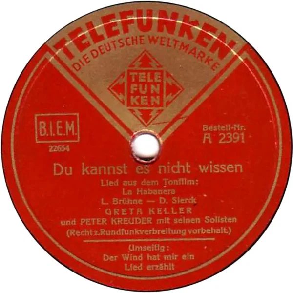 Du kannst es nicht wissen / Der Wind hat mir ein Lied erzählt