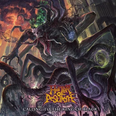 Calling to the King of Black by Horror of Pestilence - album cover