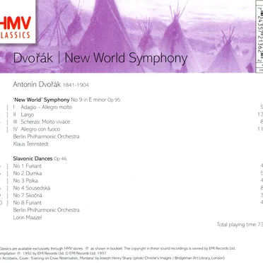 New World Symphony No. 9 / Slavonic Dances Op. 46