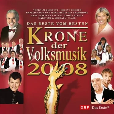 Die Krone der Volksmusik 2008 by Various Artists - album cover