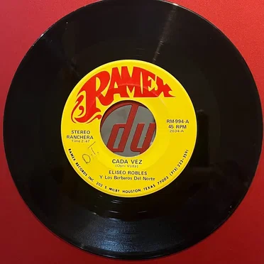 Cada vez / Aguanta corazón by Eliseo Robles y Los Barbaros del Norte - album cover