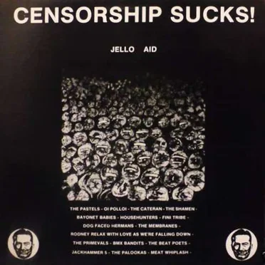 Censorship Sucks! (Jello Aid) by Various Artists - album cover