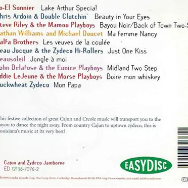 Cajun & Zydeco Jamboree by Various Artists - album cover
