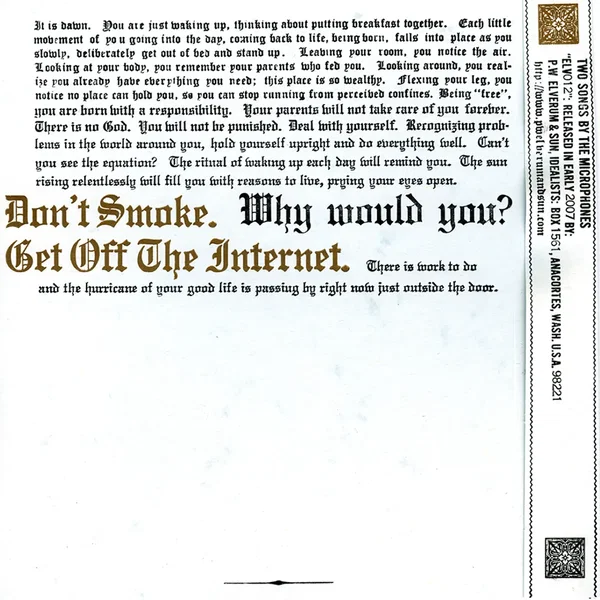 Don’t Smoke / Get Off the Internet