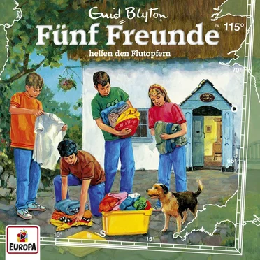 Fünf Freunde, Episode 115: helfen den Flutopfern by Enid Blyton - album cover