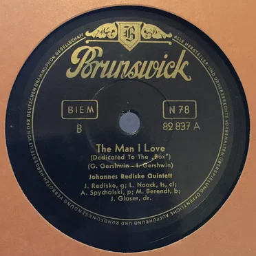 The Man I Love / Re-Disc Bounce