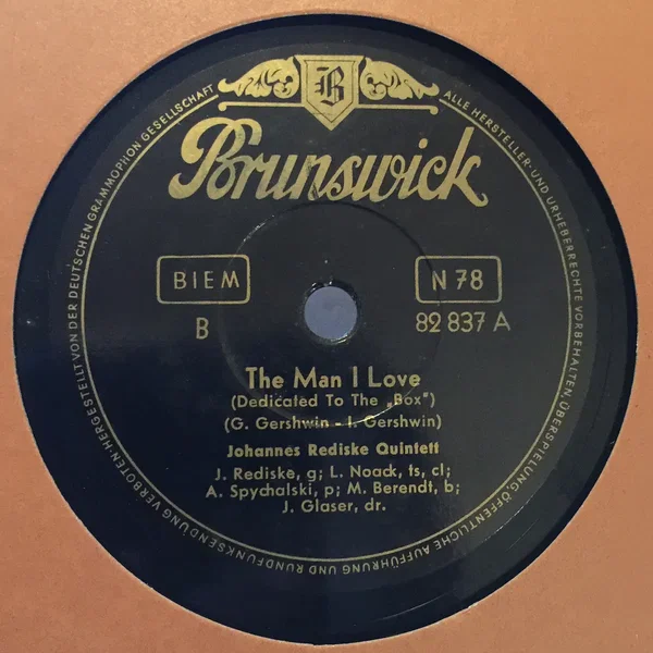 The Man I Love / Re-Disc Bounce