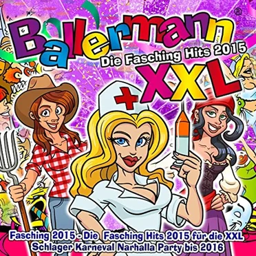 Ballermann XXL: Die Fasching Hits 2015 by Various Artists - album cover